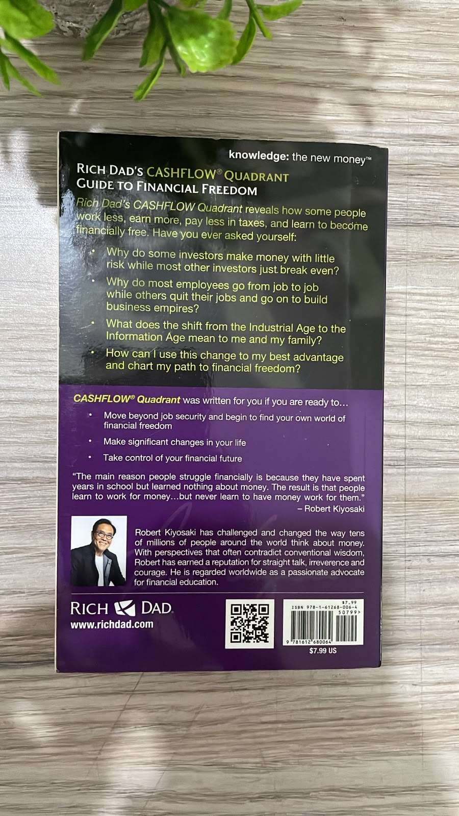 Rich Dad's Cashflow Quadrant by Robert T. Kiyosaki Rich Dad's Cashflow Quadrant by Robert T. Kiyosaki - Image 4