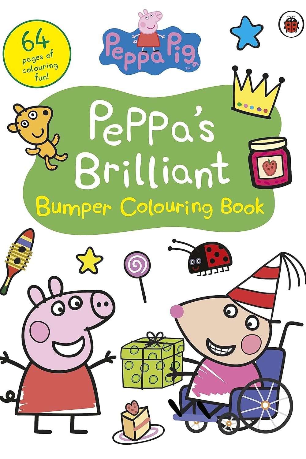 " Peppa Pig: Peppa's Brilliant Bumper Colouring Book"