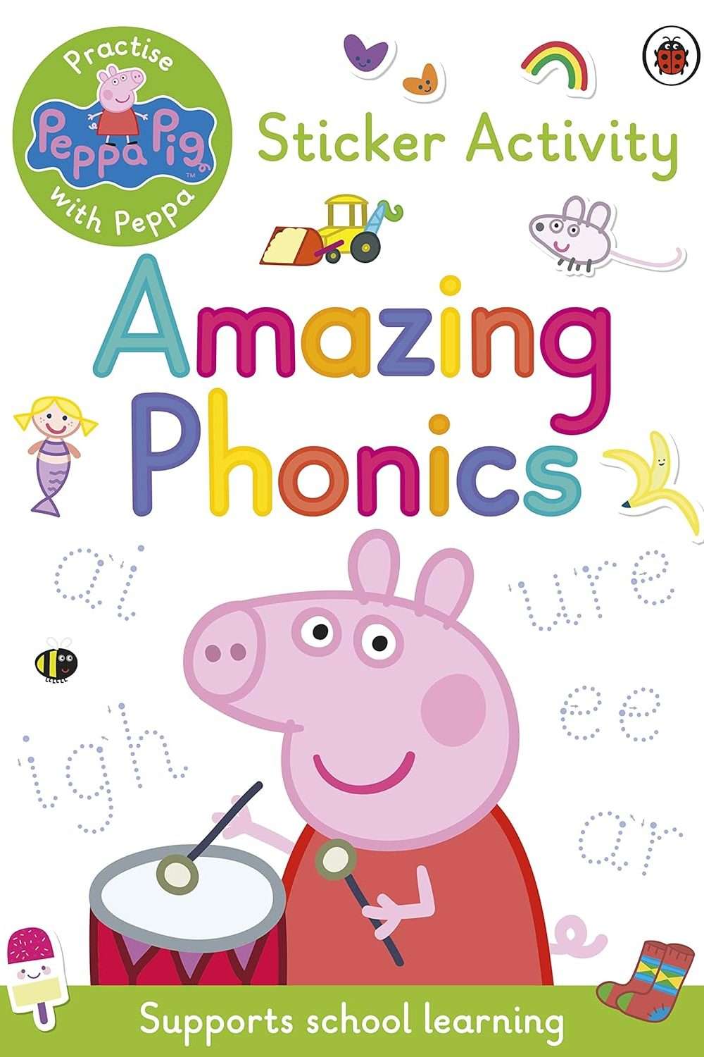 Peppa Pig Amazing Phonics Sticker Book
