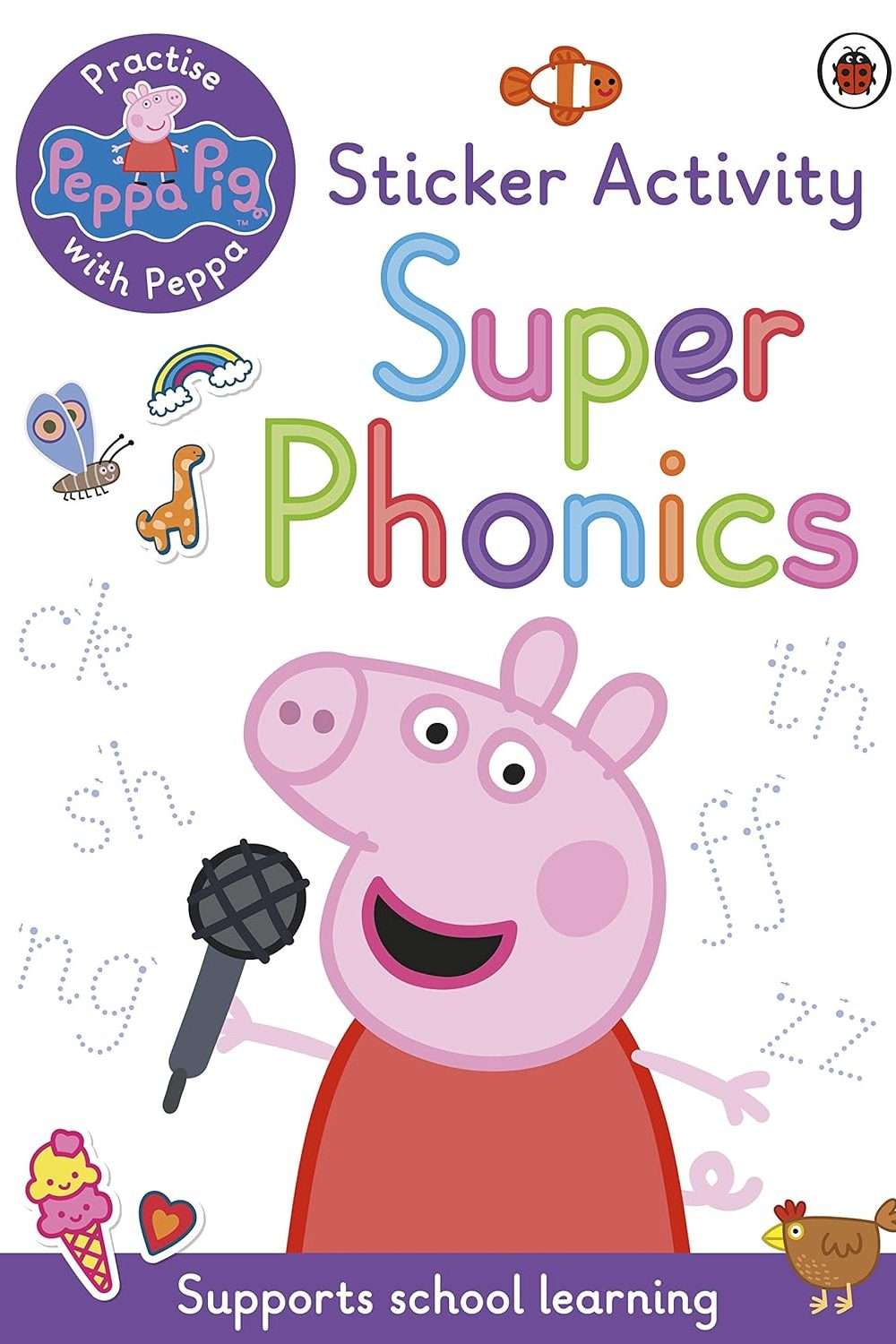 Peppa Pig Super Phonics Sticker Book