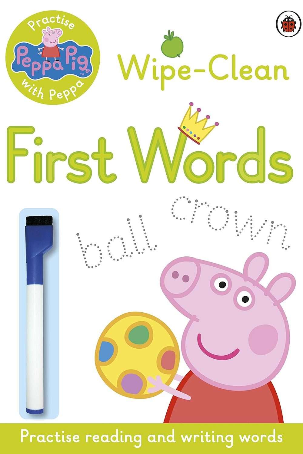 Peppa Pig Wipe-Clean First Words