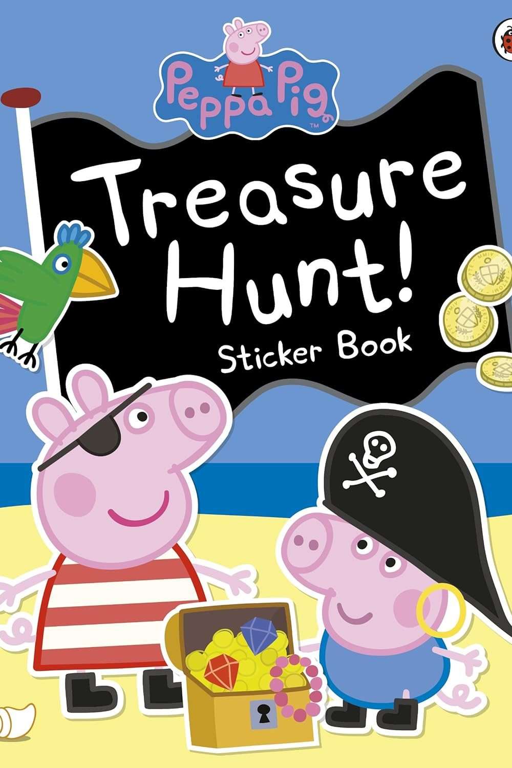 Peppa Pig: Treasure Hunt! Sticker Book
