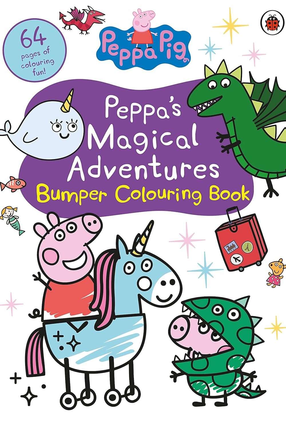 Peppa's Magical Adventures Bumper Colouring Book