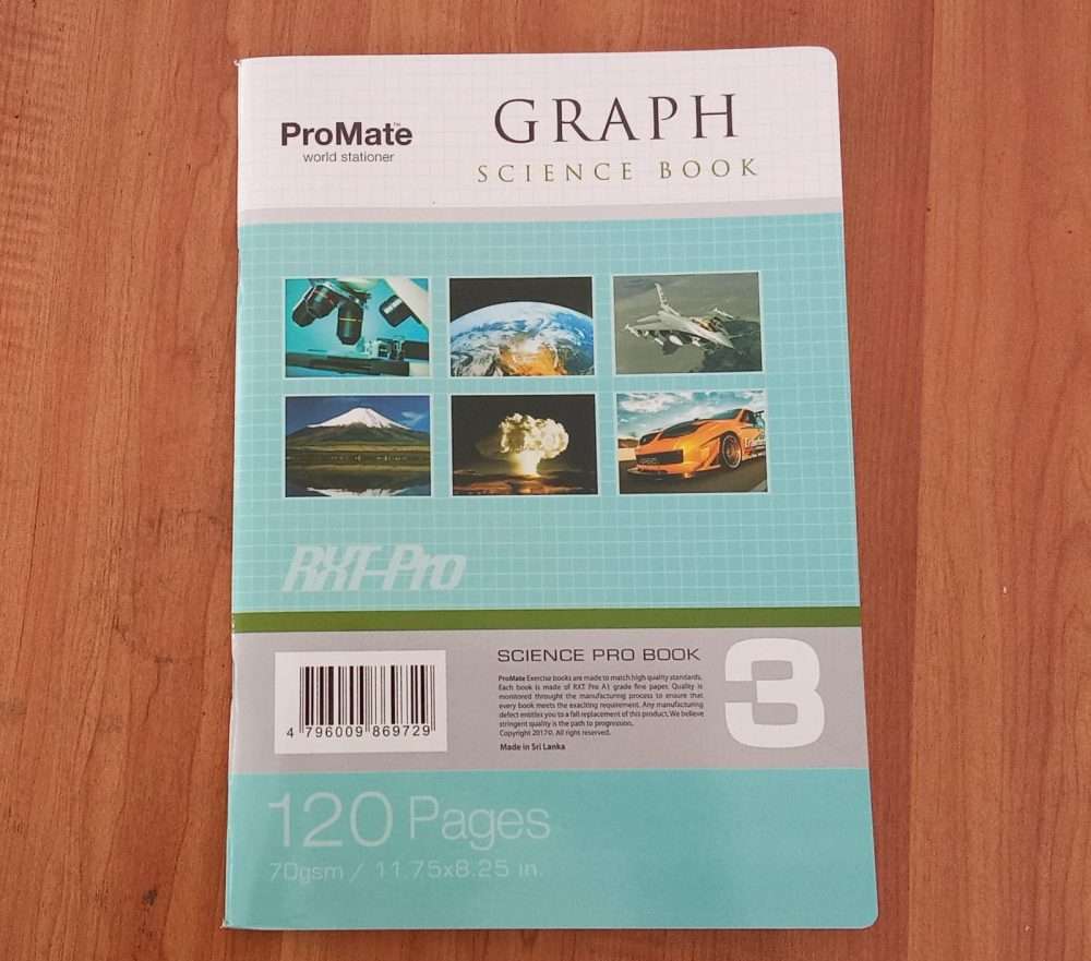 Promate 120 Box Buy ProMate CR 120Pgs Graph Book in Sri Lanka- The Book Lounge