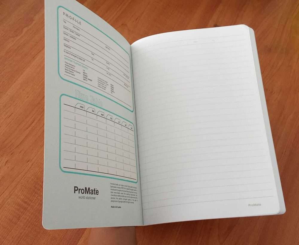 Buy ProMate B5 Single Ruled 160Pgs in Sri Lanka- The Book Lounge