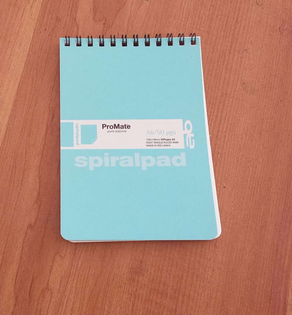 Promate Notebook Promate Book Spiral Short A5 100 Pages – Best Spiral Notebook