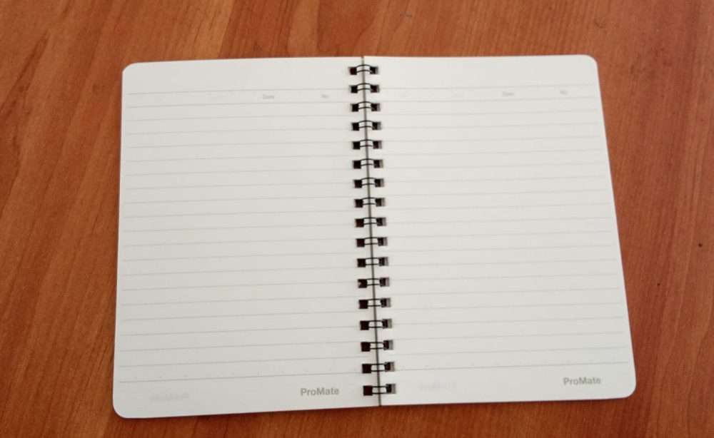 Promate Notebook Promate Book Spiral Short A6 50 Pages – Best Pocket Notebook