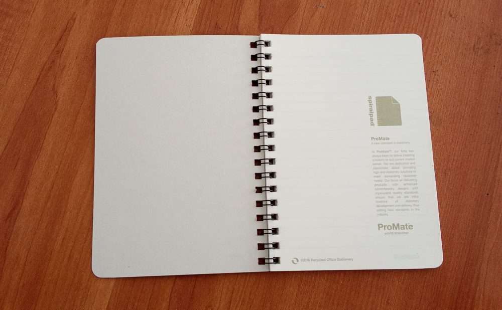 Promate Notebook Promate Book Spiral Short A6 50 Pages – Best Pocket Notebook