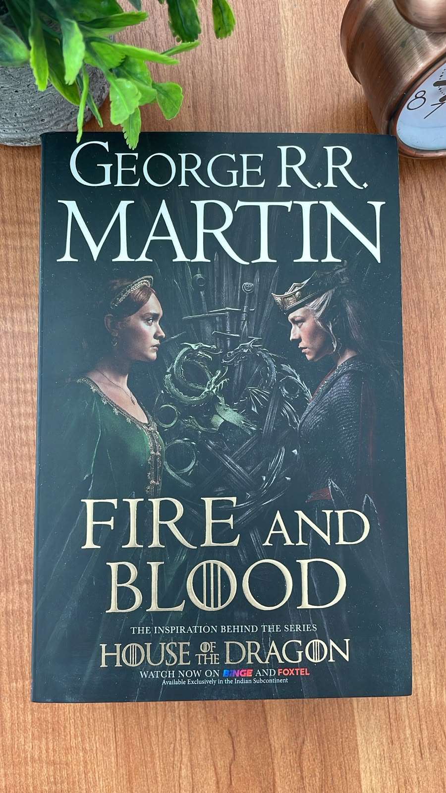 Fire & Blood by Simon Vance, George R. R. Martin,