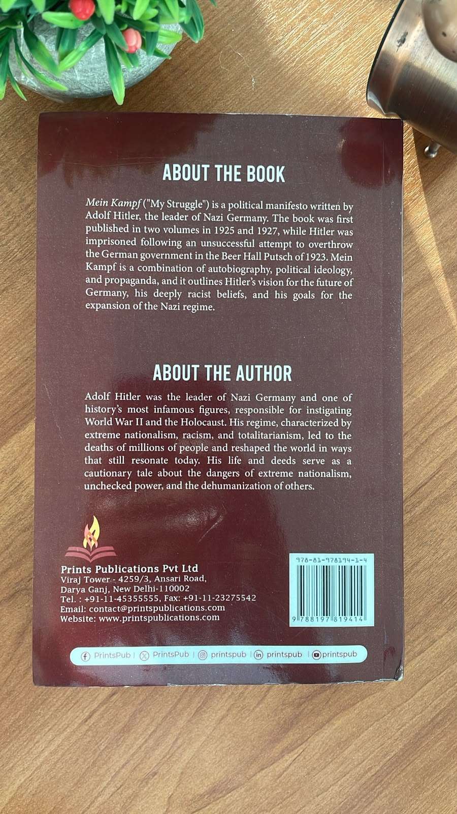 Mein Kampf by Adolf Hitler Mein Kampf by Adolf Hitler - Image 4