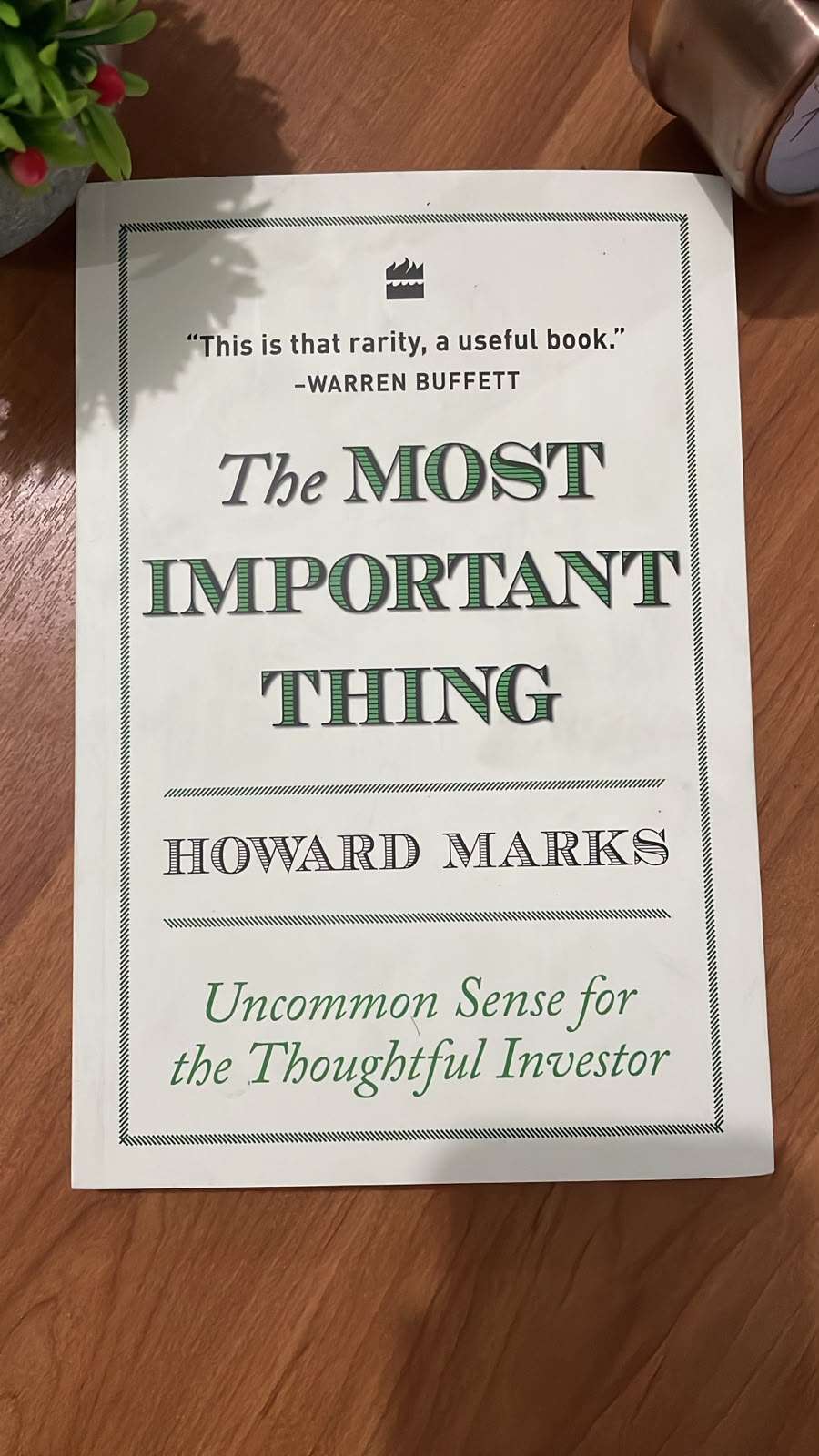 Most Important Thing by Howard Marks, John FitzGibbon Most Important Thing by Howard Marks, John FitzGibbon - Image 3