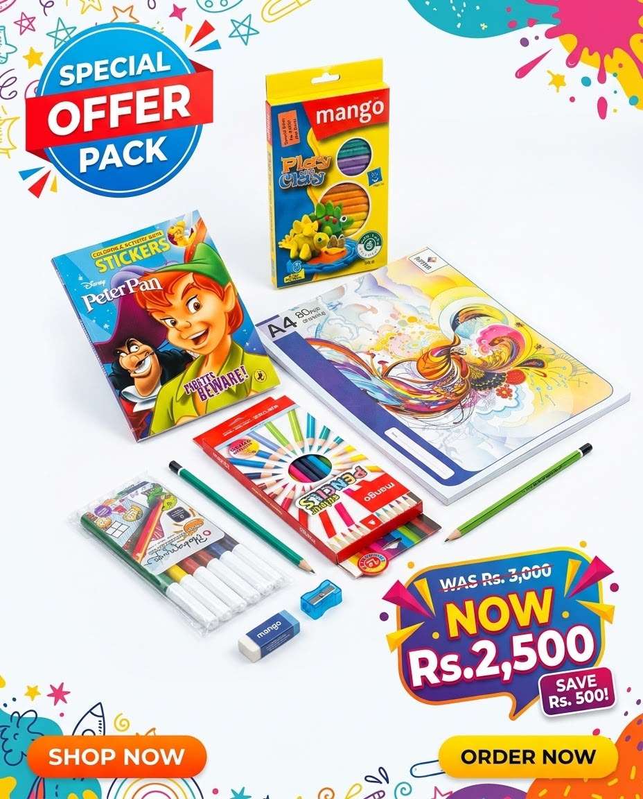 Kids Creative Art Combo Pack - Special Mega Offer
